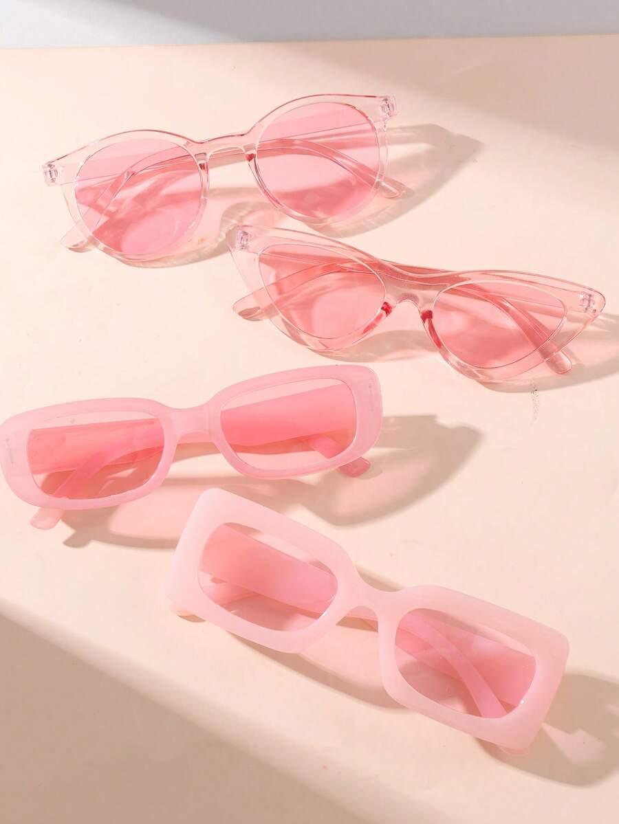 RÓŻOWE OKULARY 4-PACK