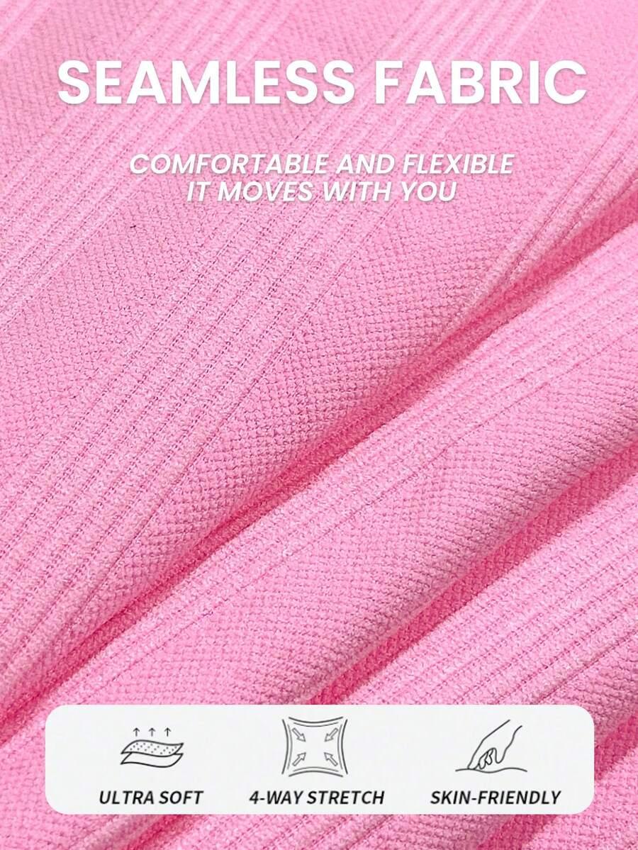 LEGGINSY DAMSKIE RÓŻOWE