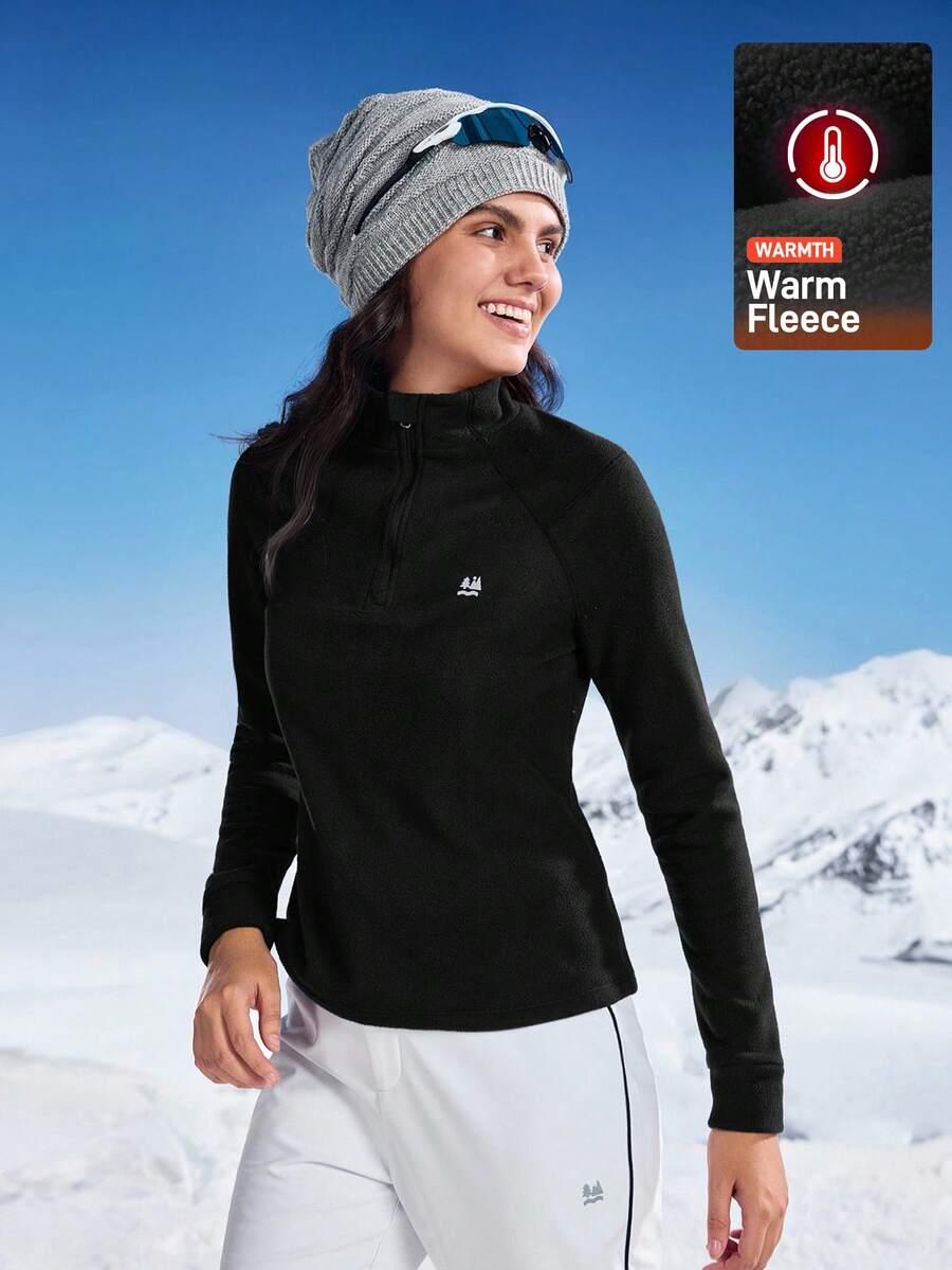 czarny sweter polar