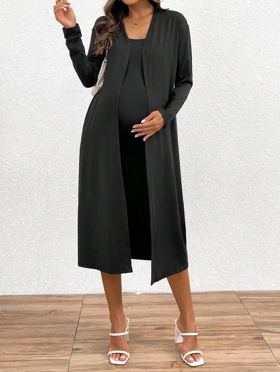 KOMPLET CIĄŻOWY SWETER I SUKIENKA 