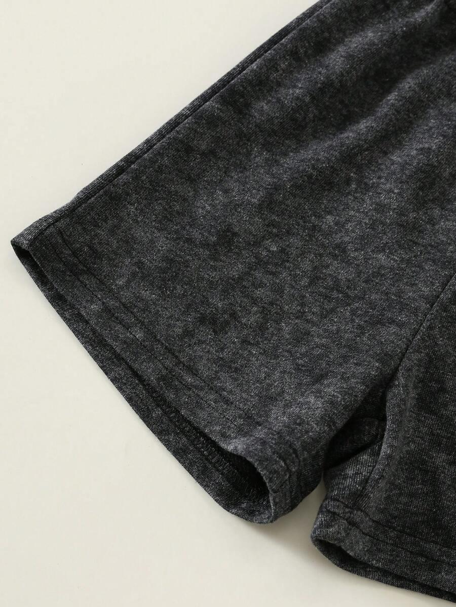 komplet t-shirt spodenki