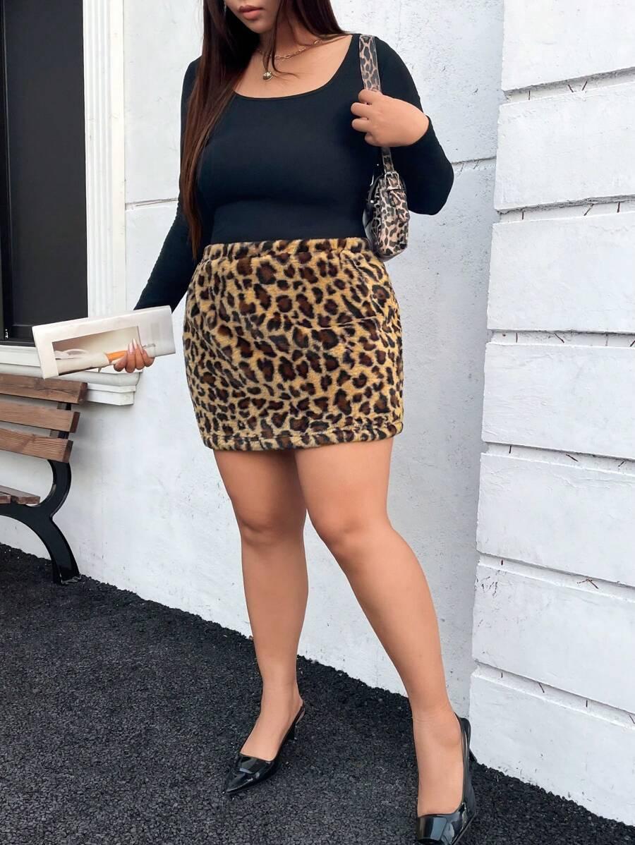 MINI SPÓDNICA ANIMAL PRINT