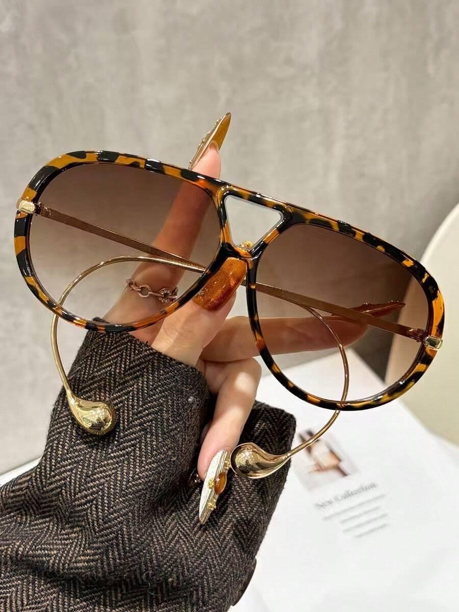 okulary przeciwsłoneczne animal print