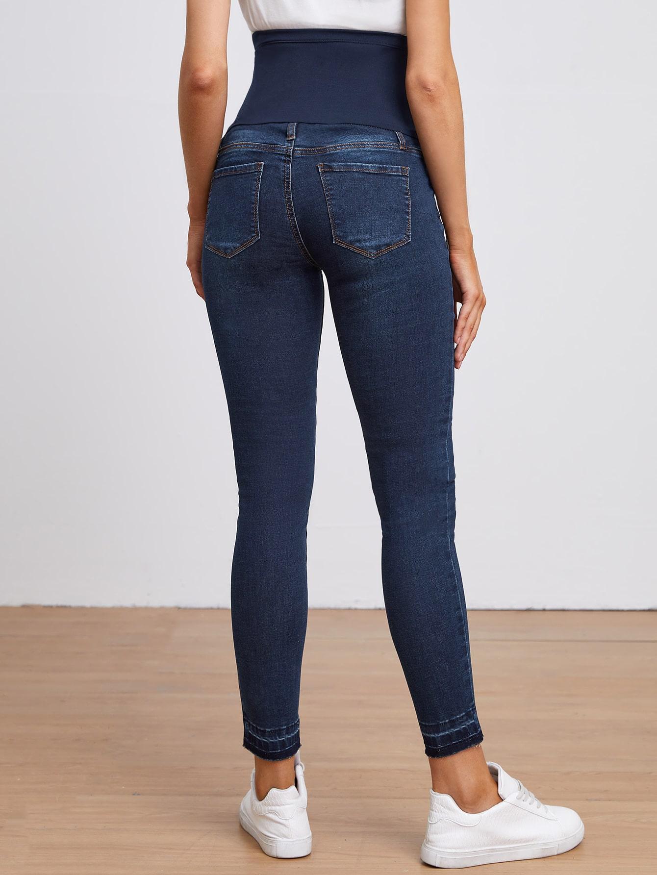 SPODNIE CIĄŻOWE JEANS