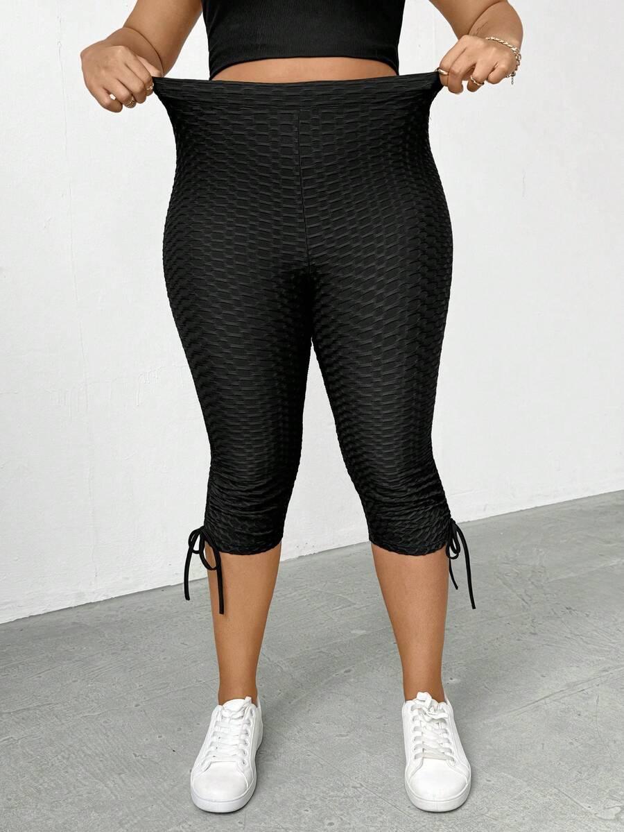 CZARNE LEGGINSY WYSOKI STAN
