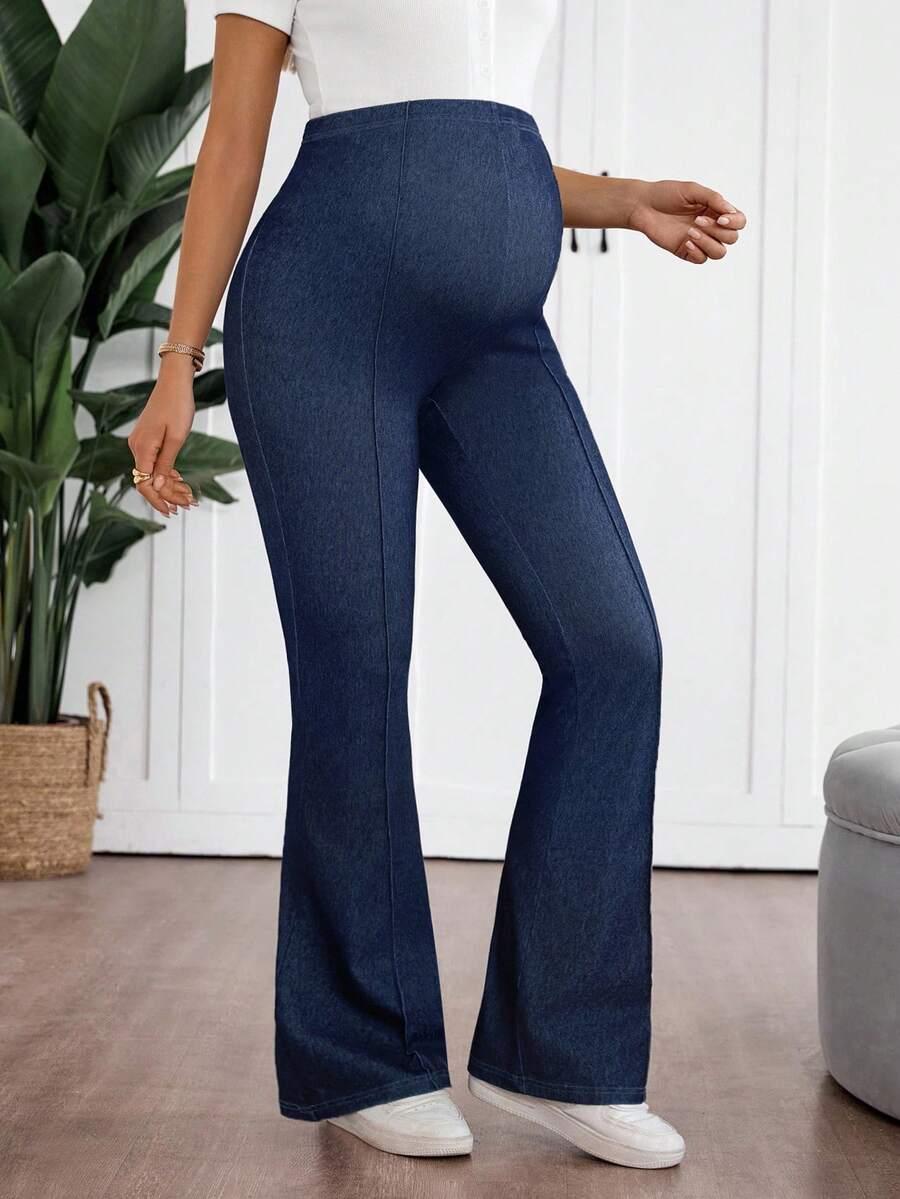 rozszerzane spodnie jeans