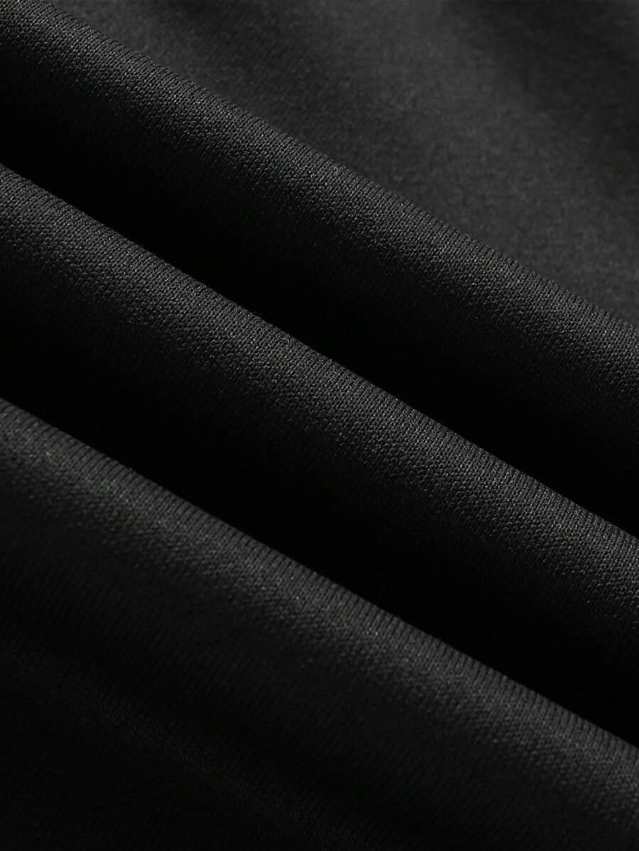 CZARNA BLUZA KAPTUR 