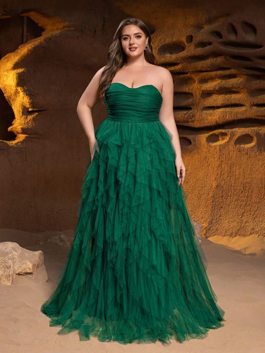 zielona sukienka maxi 