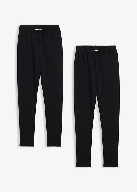 LEGGINSY DZIECIĘCE BAWEŁNIANE 2PAK