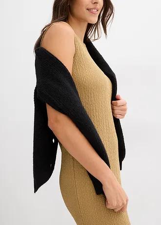 KLASYCZNA PLUS SIZE OŁÓWKOWA SUKIENKA Z OKRĄGŁYM DEKOLTEM 