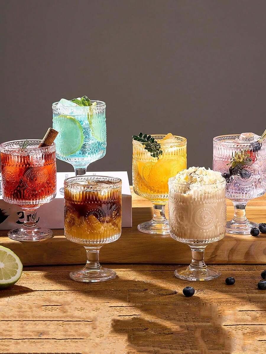 szklanki zdobienie 6-pack