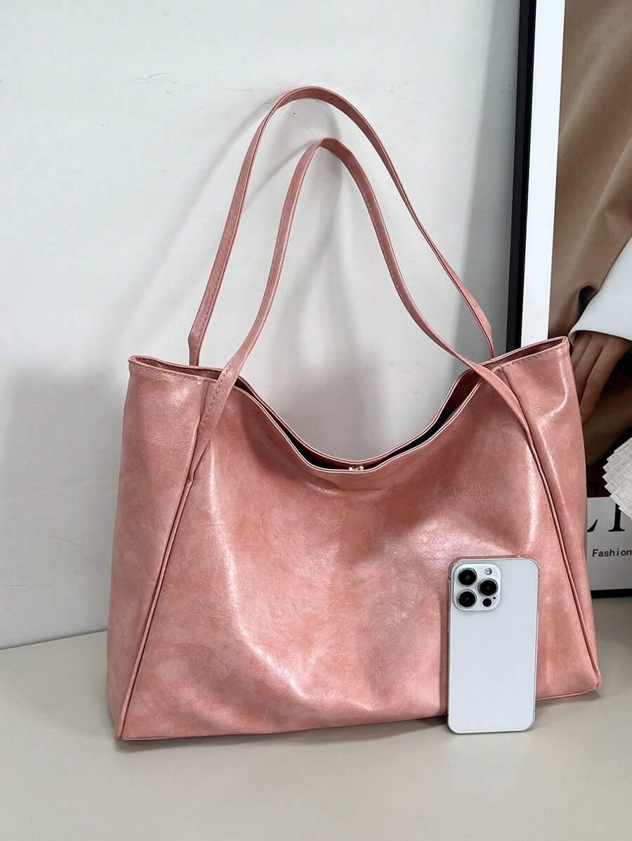 RÓŻOWA TOREBKA SHOPPER
