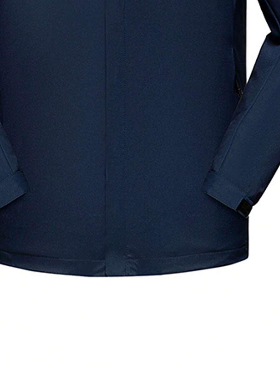 granatowa kurtka softshell