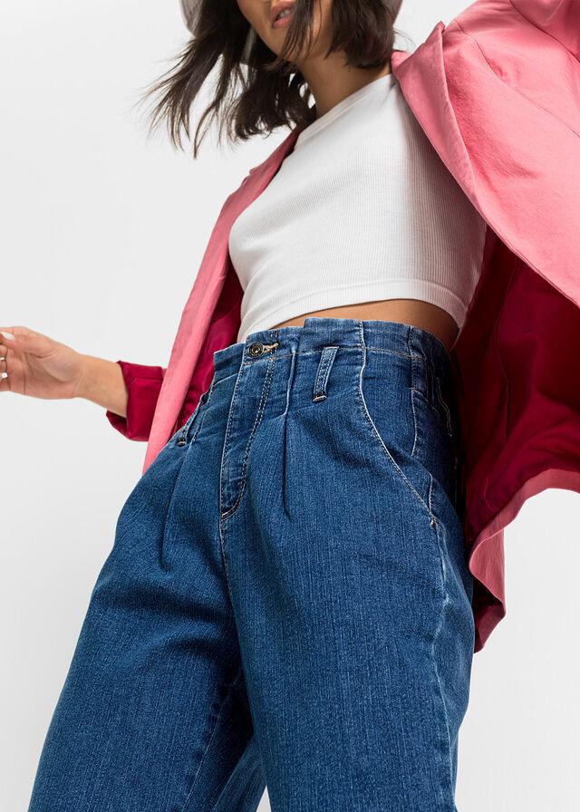 NIEBIESKIE SPODNIE JEANS KIESZENIE