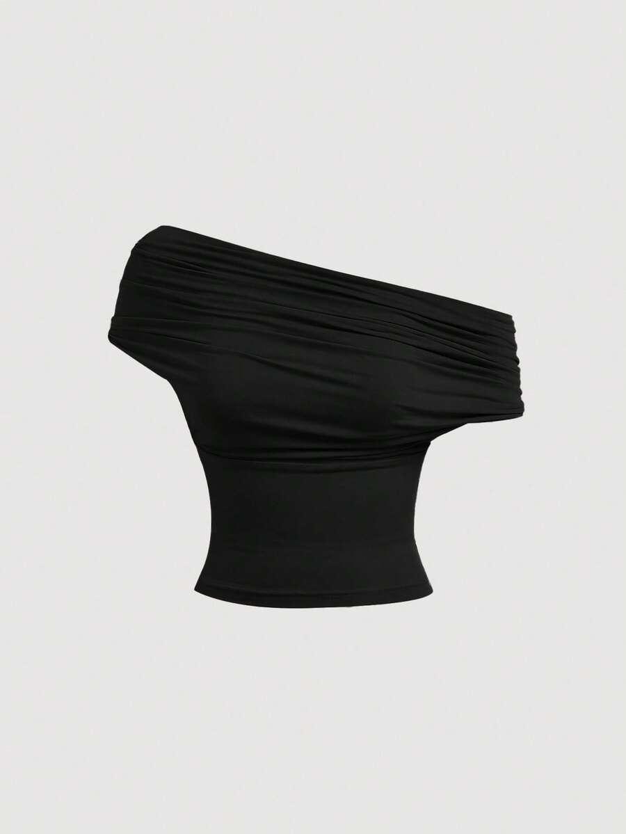 CZARNY TOP BASIC 