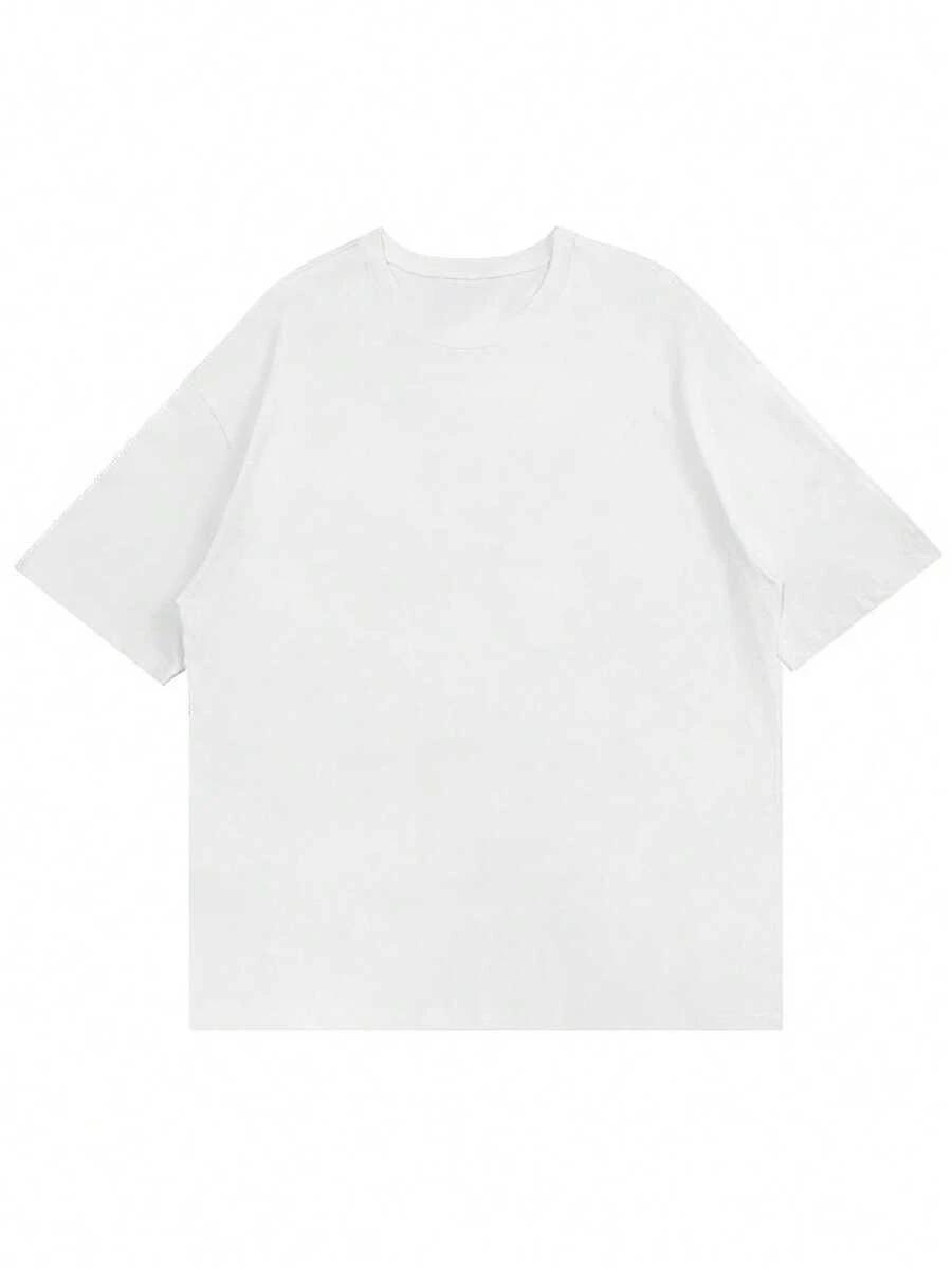 biały t-shirt basic
