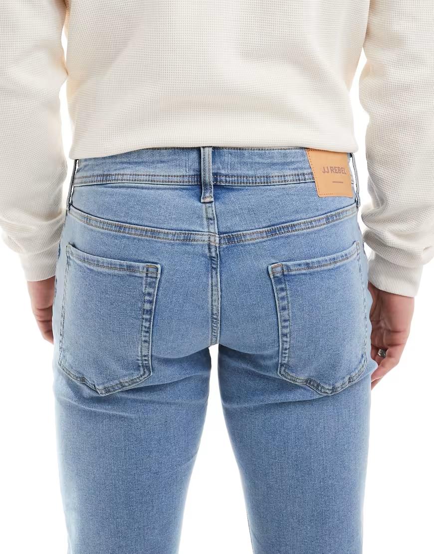 NIEBIESKIE SPODNIE JEANS