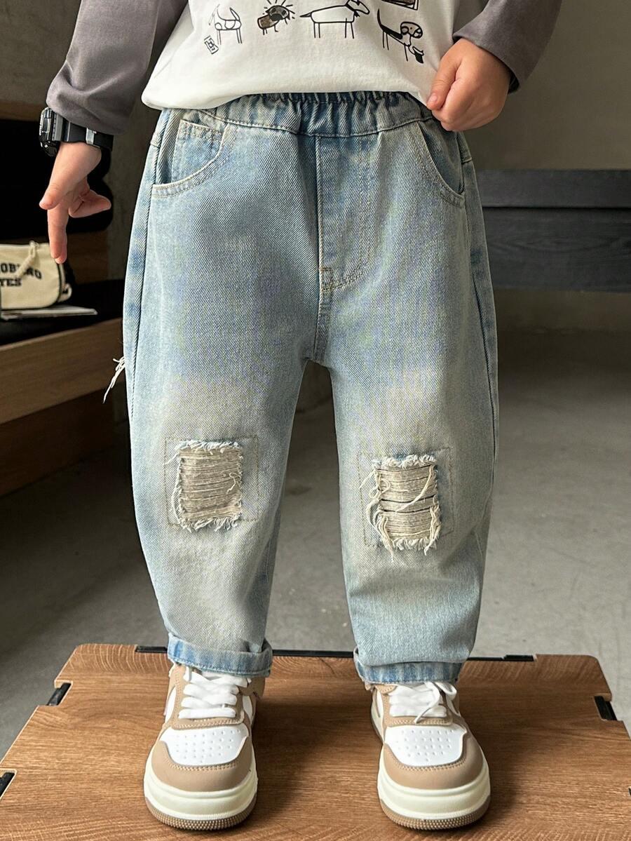SPODNIE JEANS CASUAL 