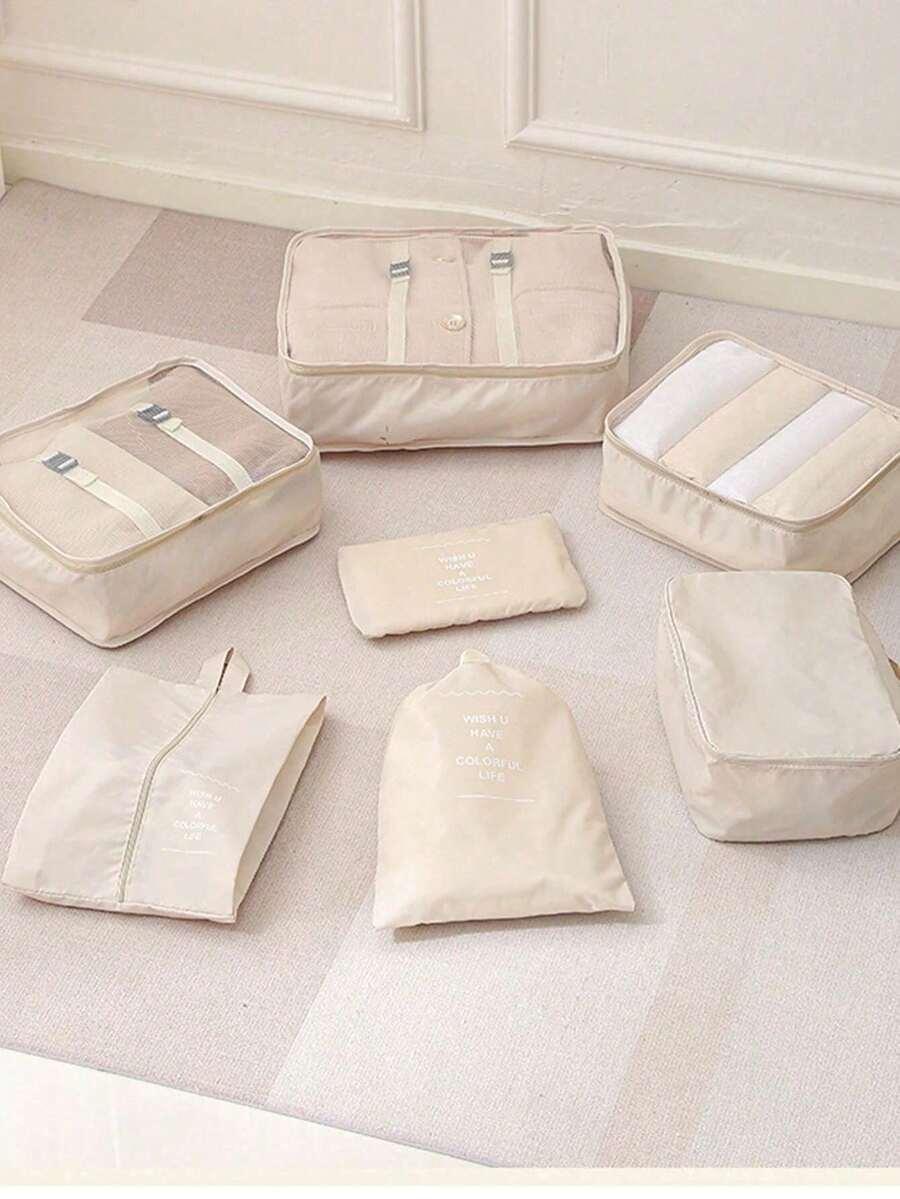 beżowa torba organizer 7-pack