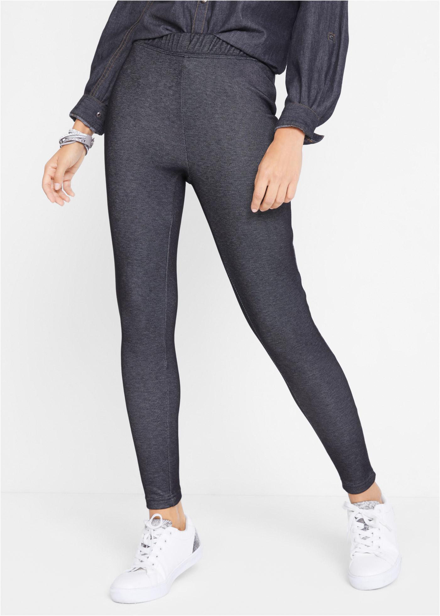 CZARNE LEGGINSY CASUAL