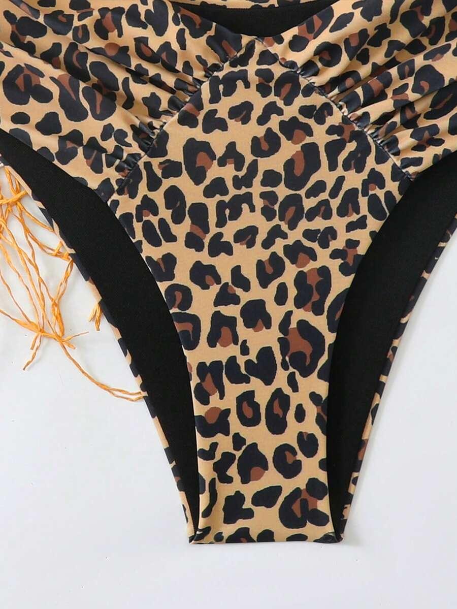 DÓŁ OD BIKINI ANIMAL PRINT