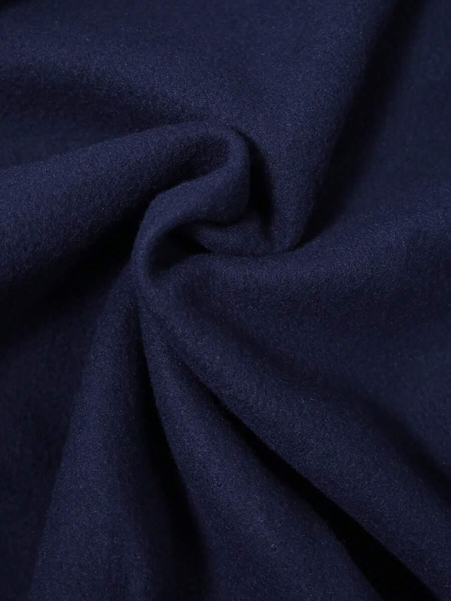 GRANATOWA ROZPINANA BLUZA 