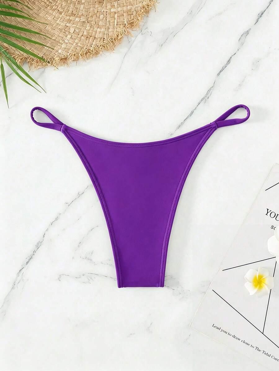 fioletowy dół od bikini