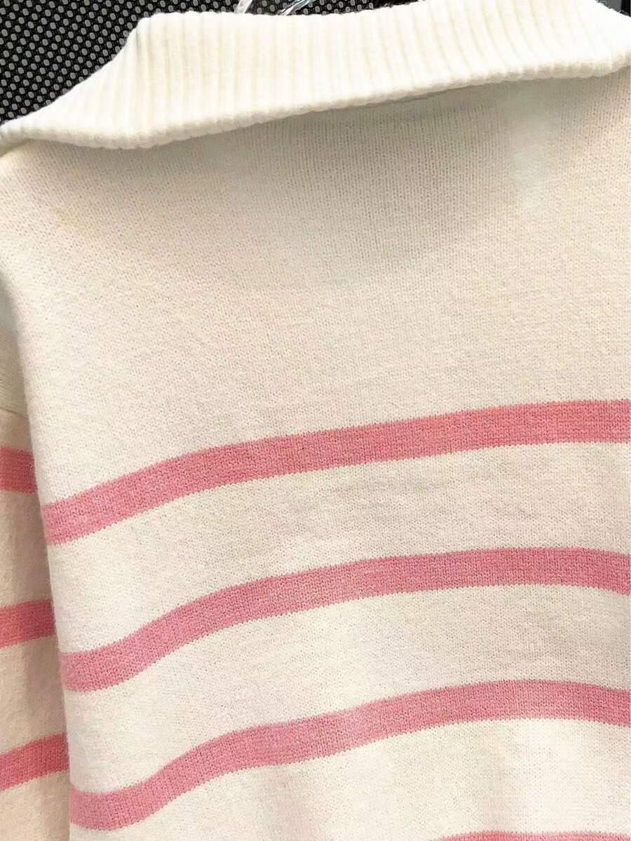 SWETER WZÓR PASKI 