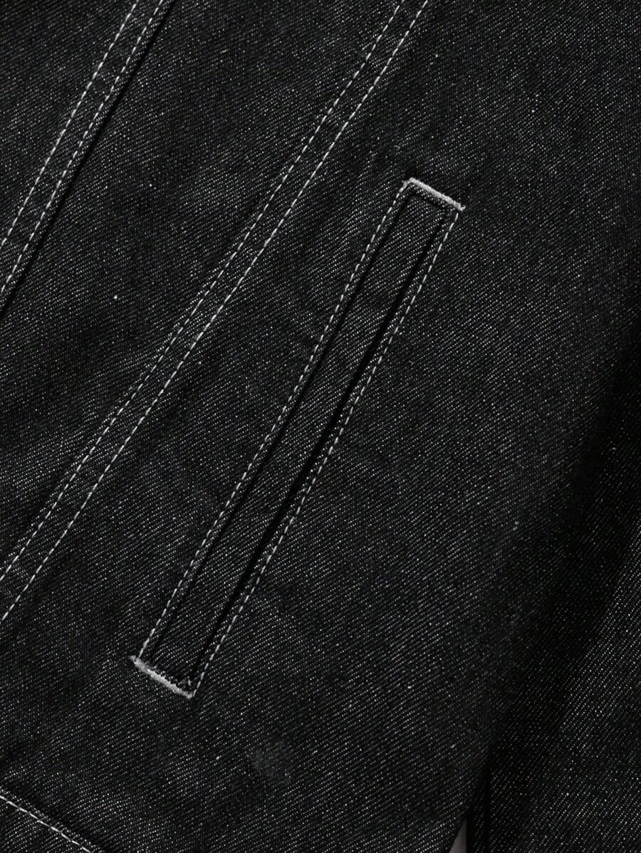 czarna kurtka jeans