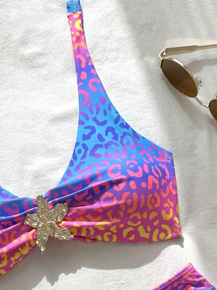 KOMPLET BIKINI Z WZOREM