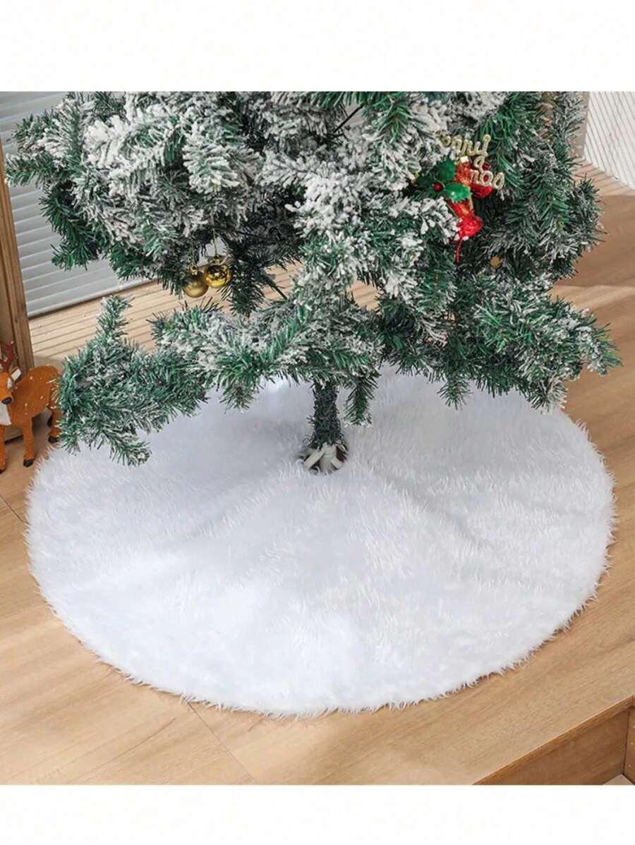 BIAŁY DYWANIK POD CHOINKĘ