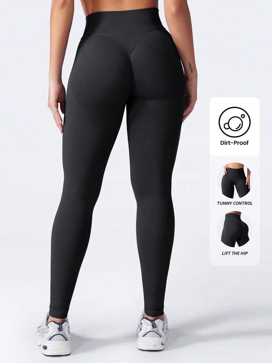 CZARNE LEGGINSY WYSOKI STAN