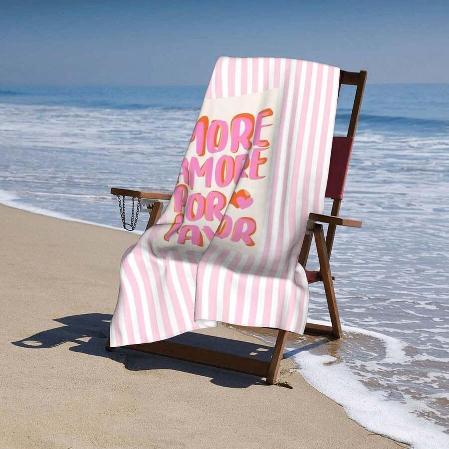 kolorowy ręcznik plażowy