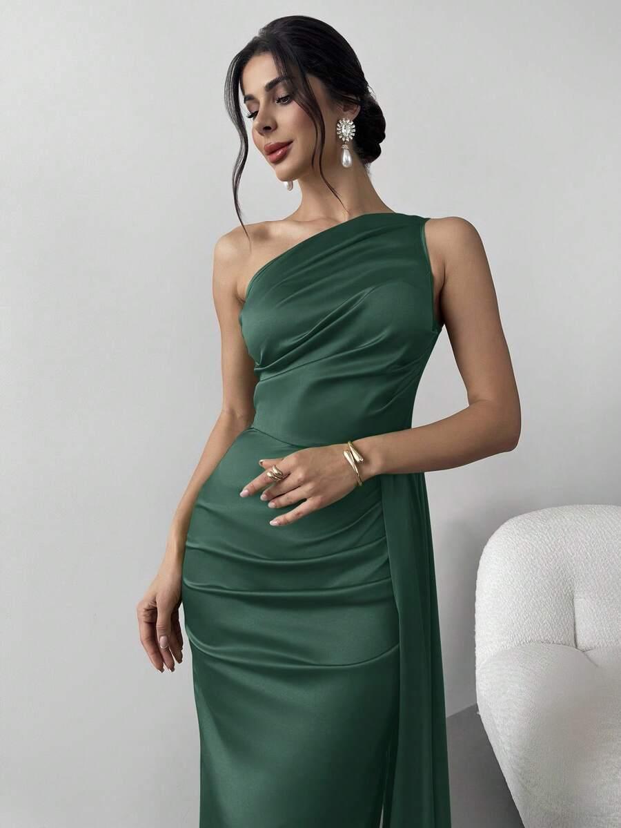 zielona maxi sukienka 