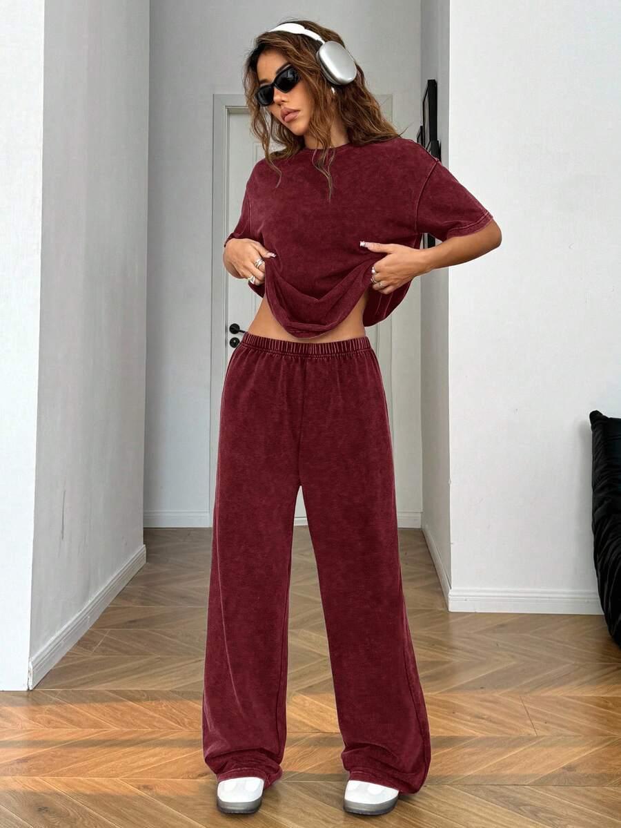 BLUZKA SPODNIE KOMPLET