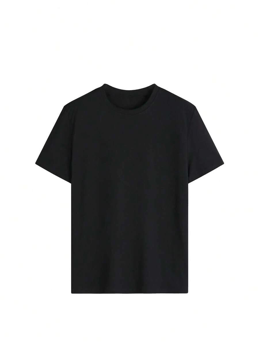 czarny t-shirt 3-pack