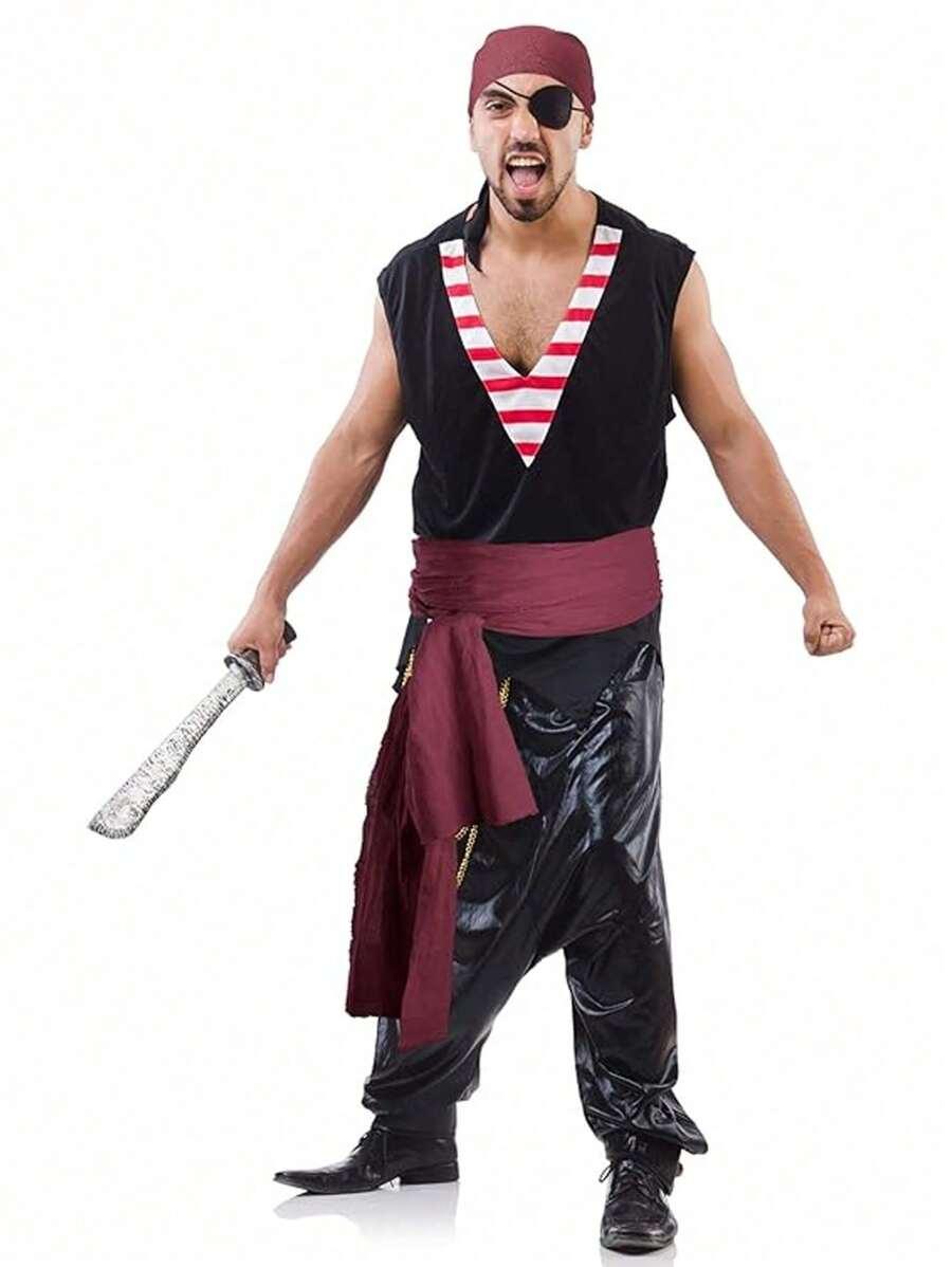 przebranie pirata chusta pas