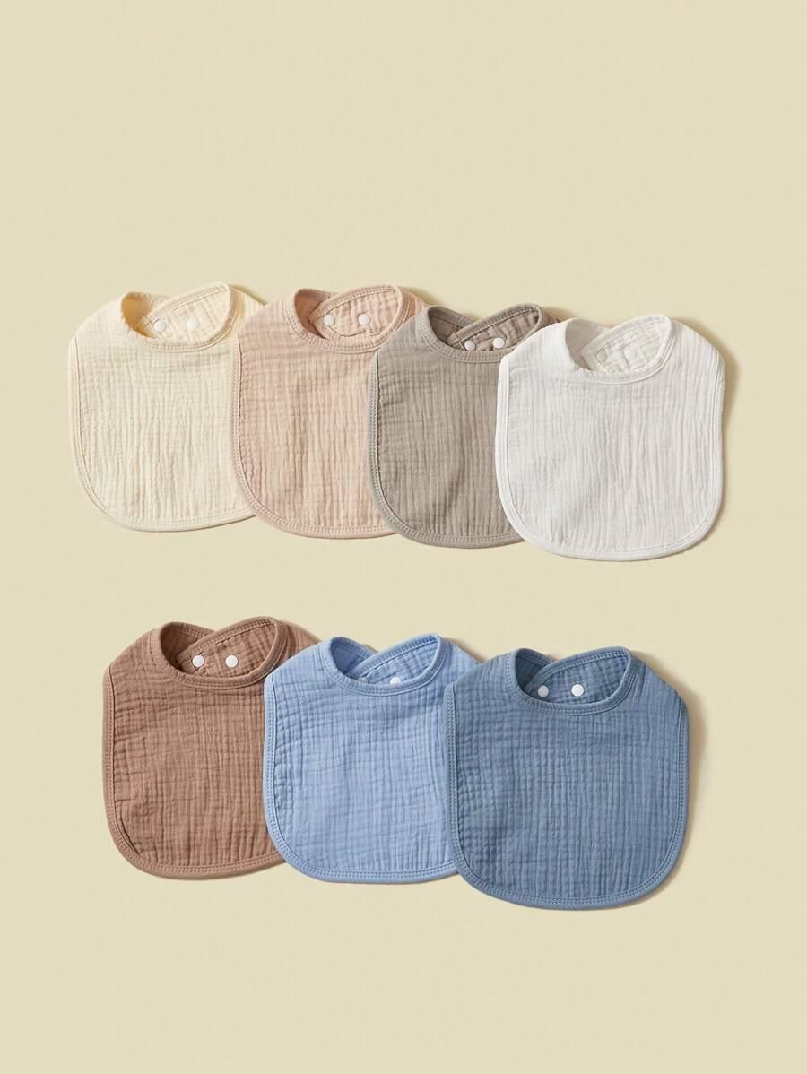 bawełniane śliniaki 7-pack
