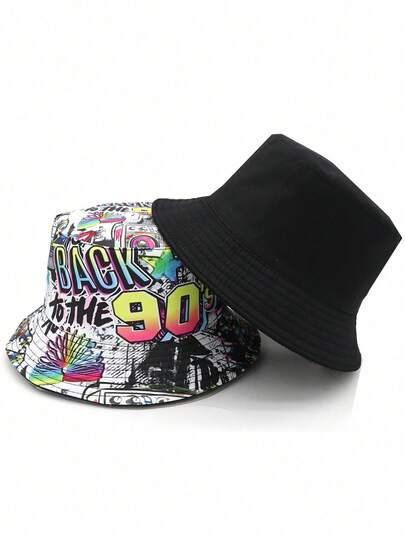 KAPELUSZ TYPU BUCKET wzór