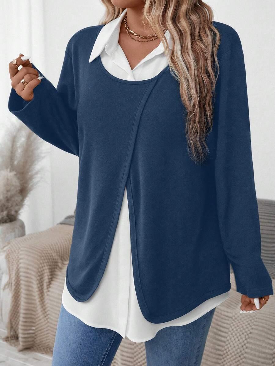 BLUZA KOSZULA 2W1