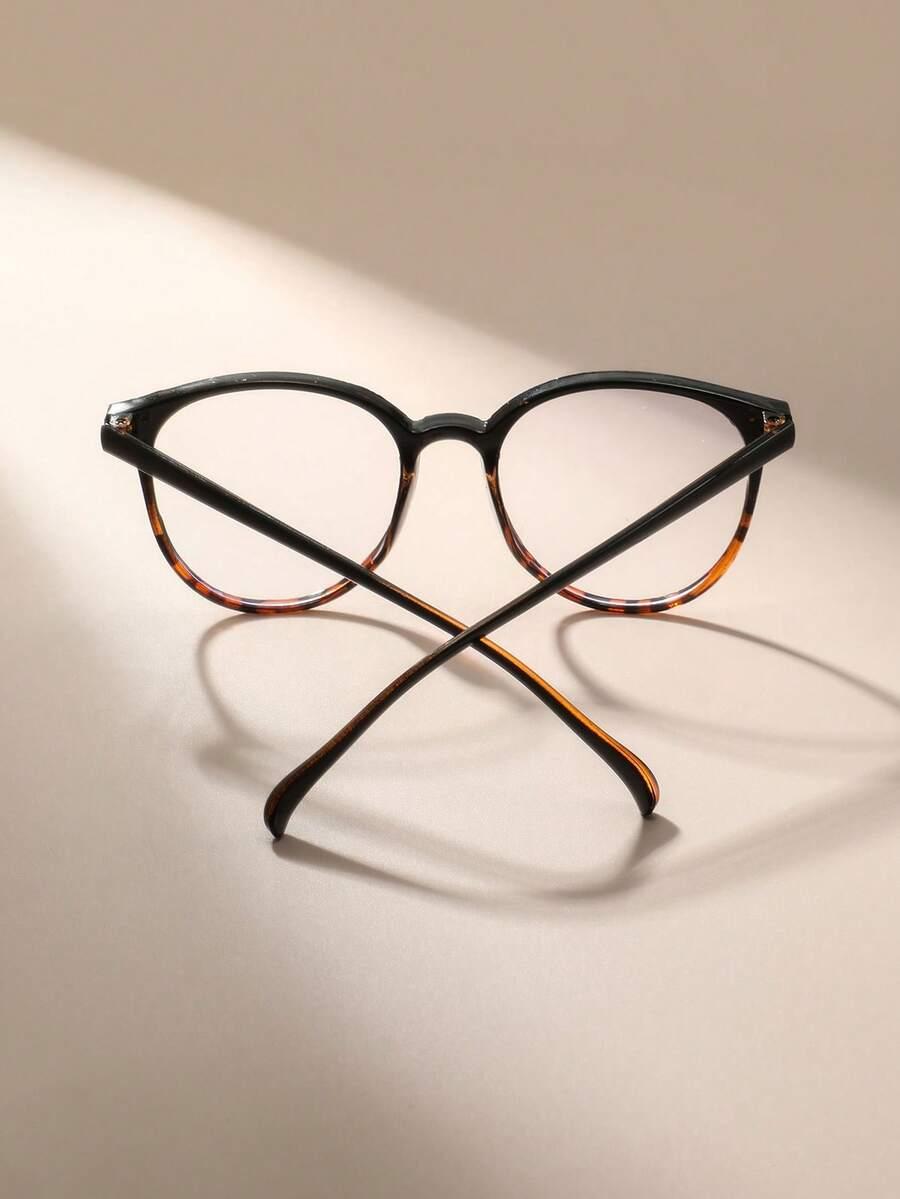 okrągłe okulary zerówki 