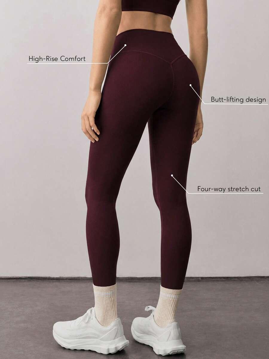 BORDOWE LEGGINSY WYSOKI STAN