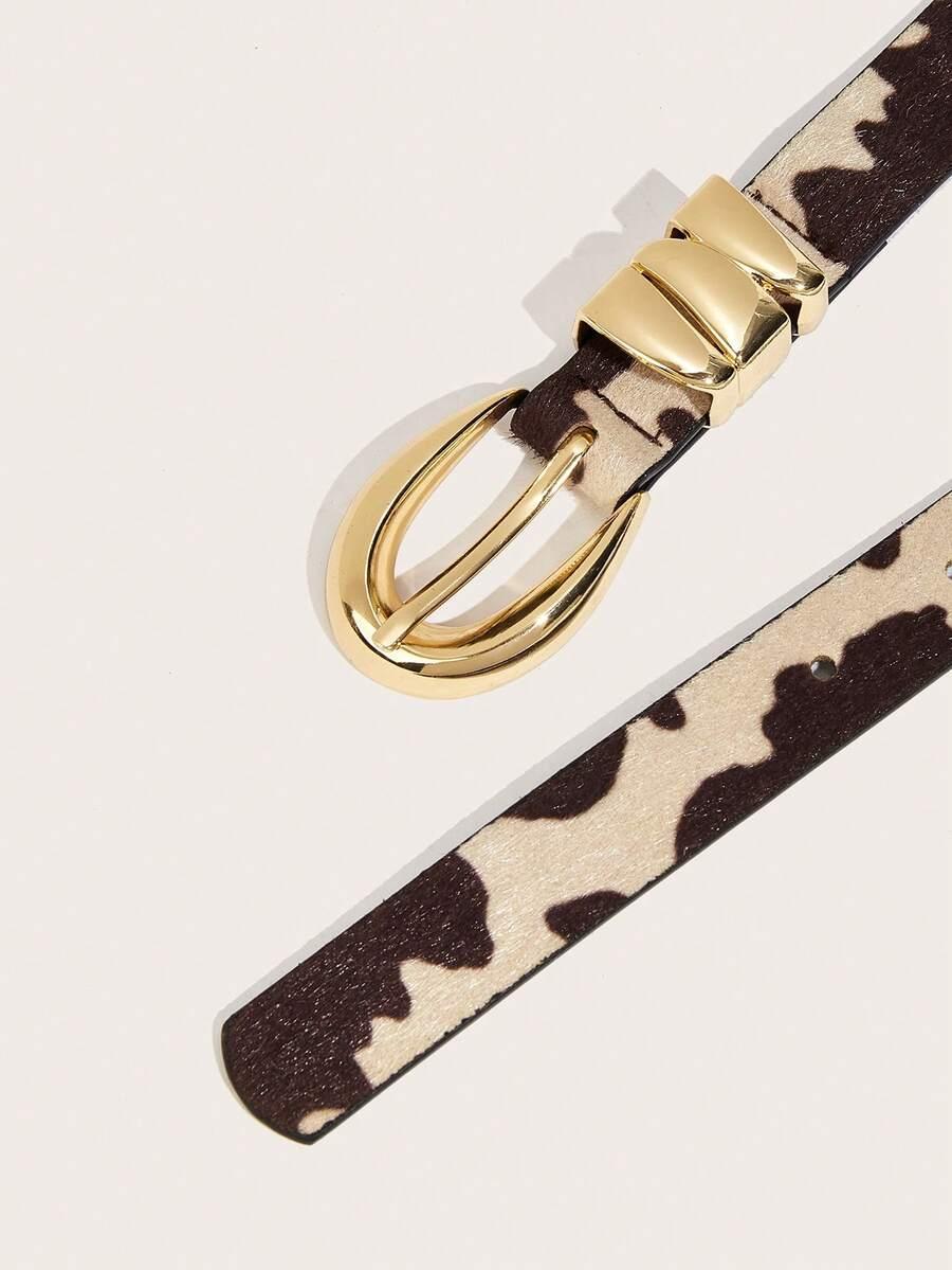 PASEK ANIMAL PRINT KLAMRA