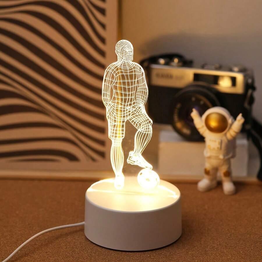 LAMPKA LED PIŁKARZ 