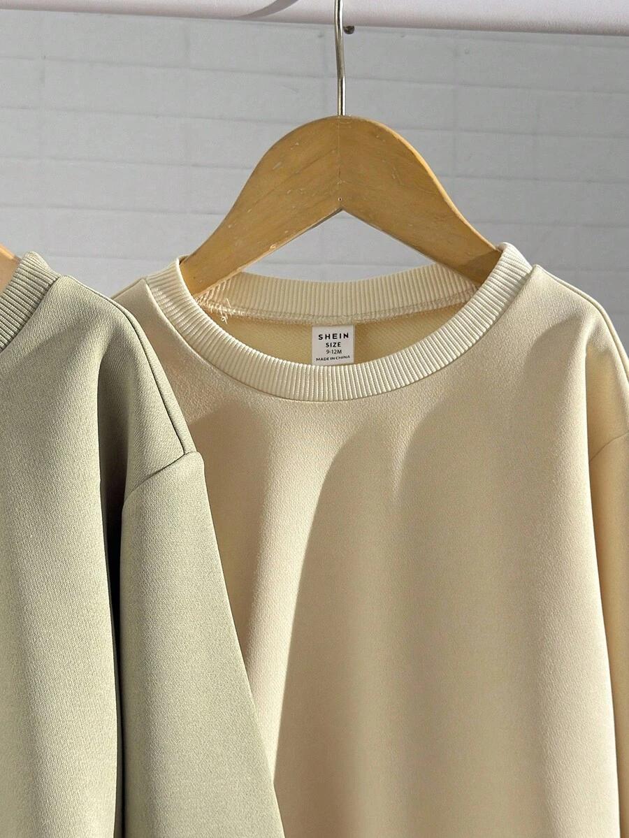 BLUZA OKRĄGŁY DEKOLT 2-pack