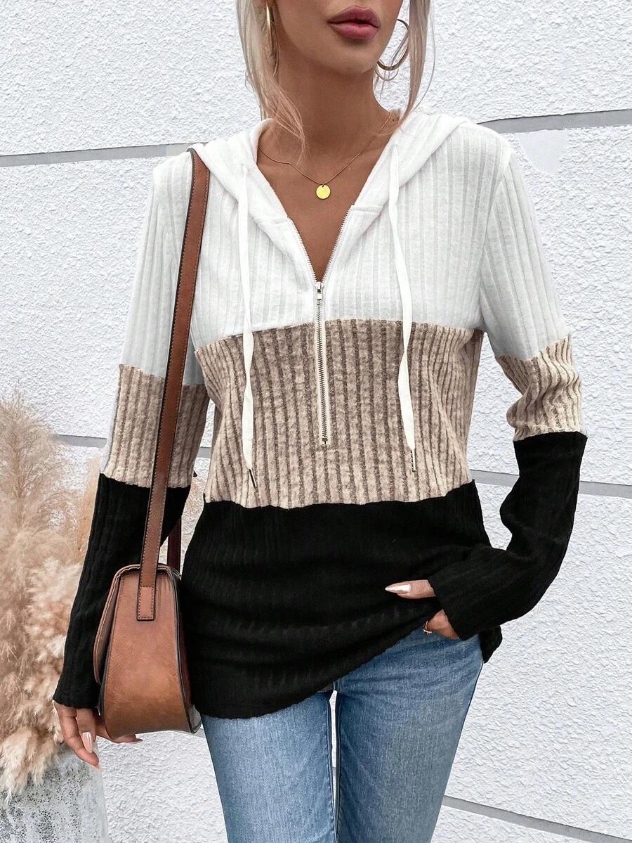 bluza zamek kaptur