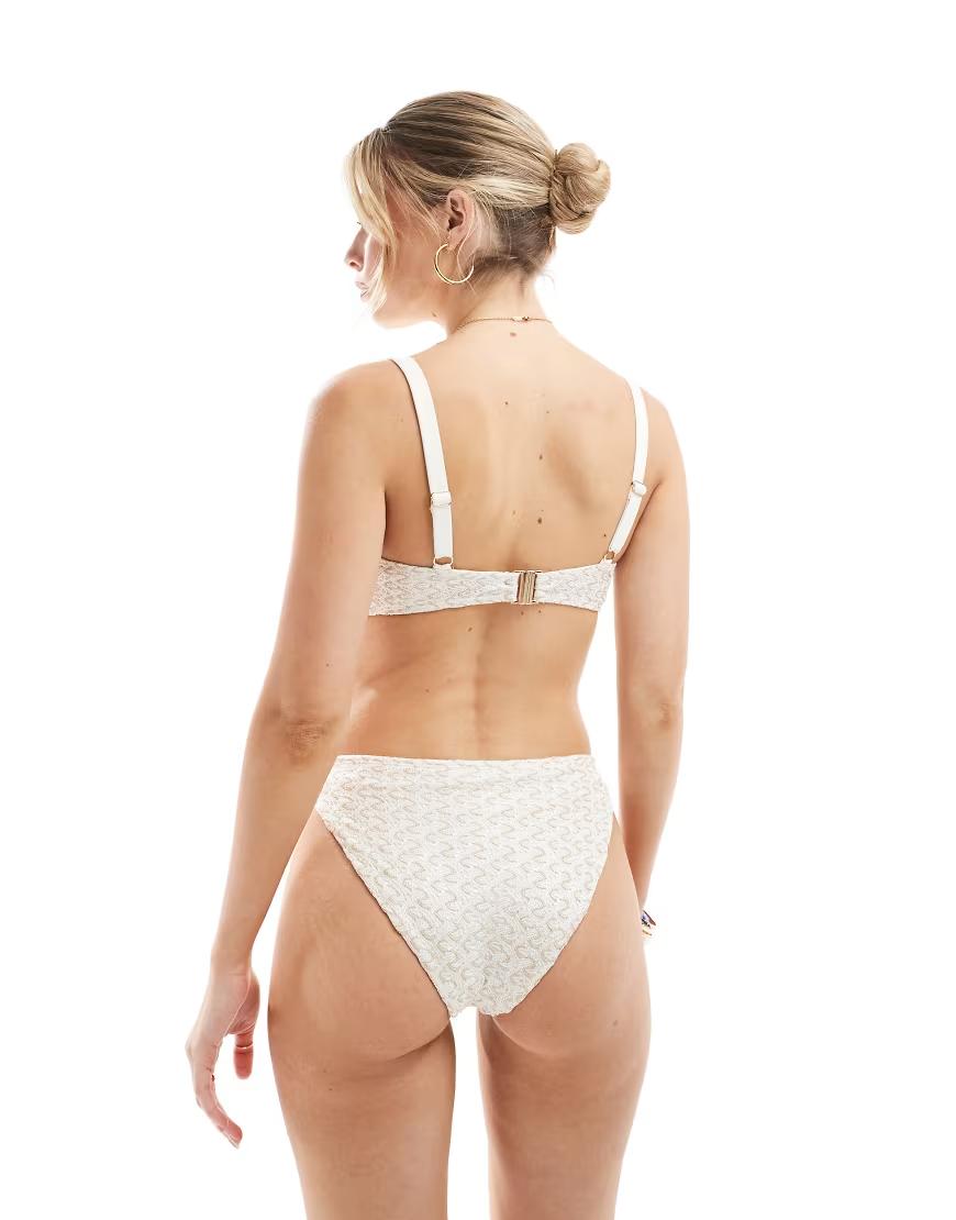 BEŻOWY DÓŁ OD BIKINI