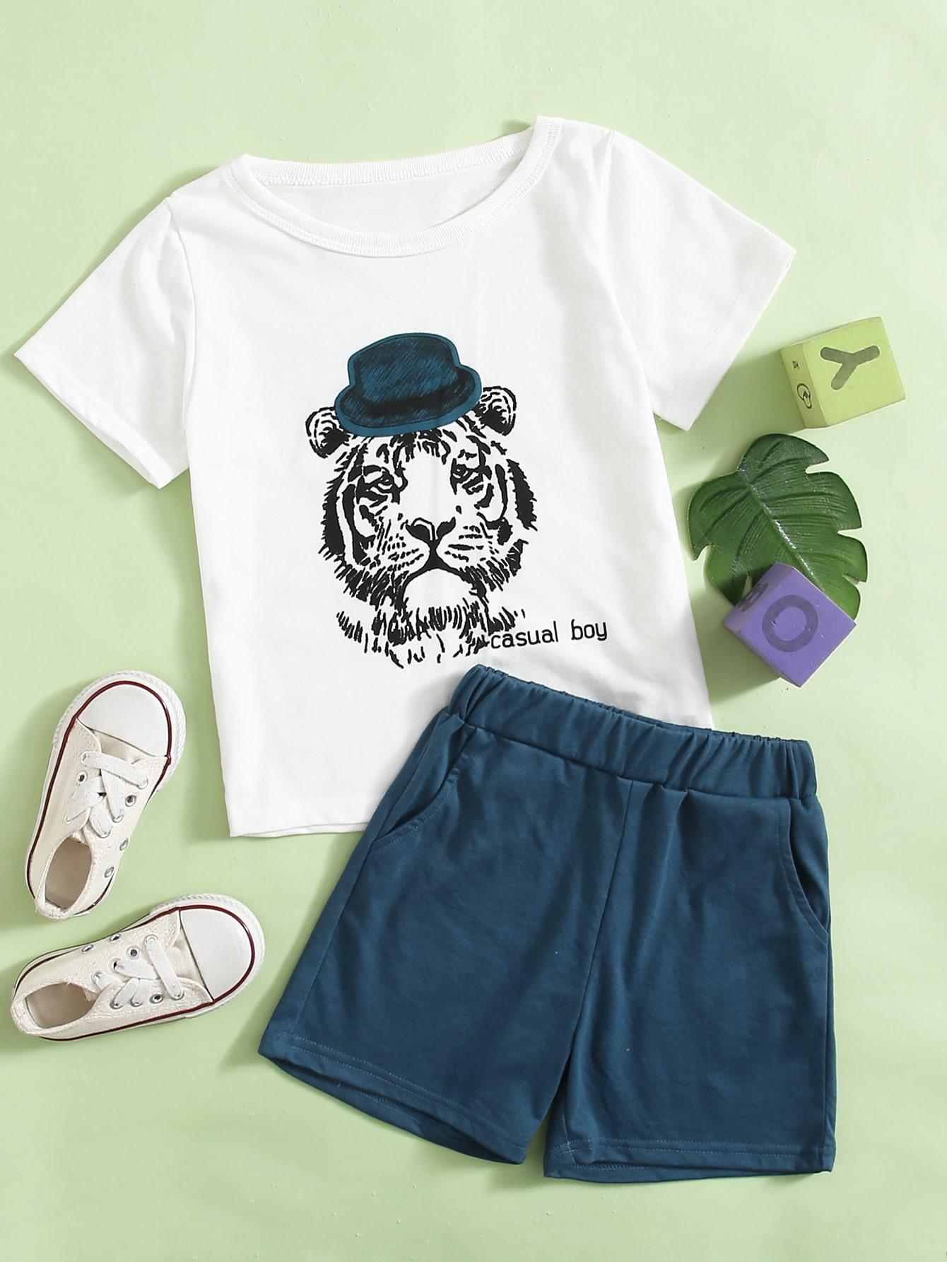 t-shirt spodenki komplet
