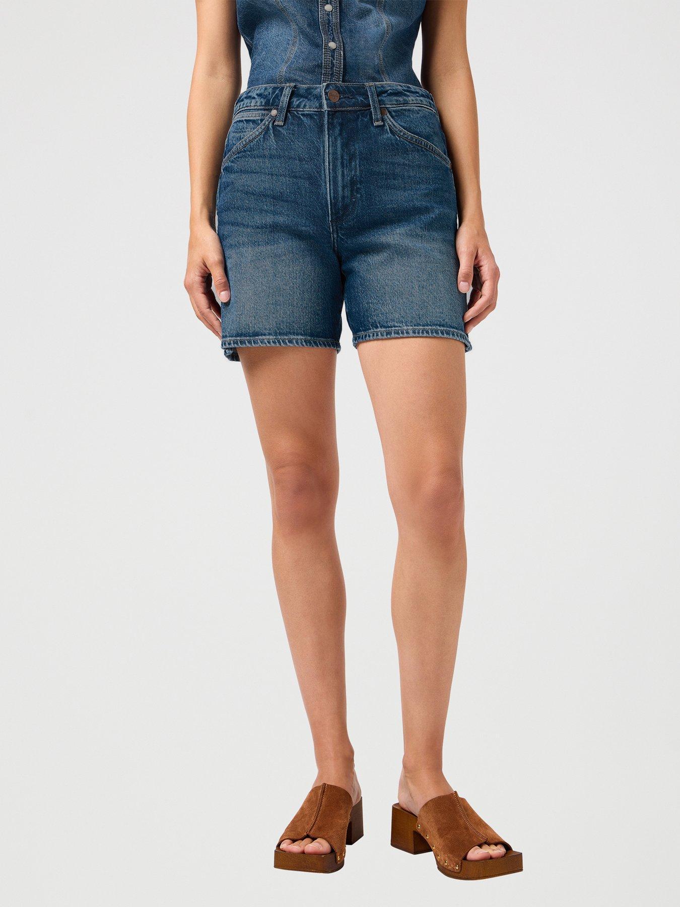 WRANGLER SPODENKI JEANSOWE 112362702