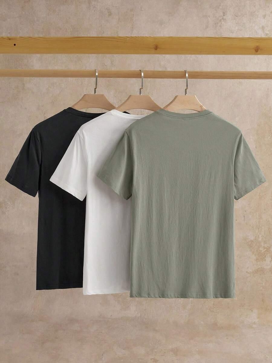 t-shirt krótki rękaw 3-pack